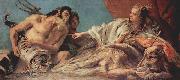 Giovanni Battista Tiepolo Neptun bietet der Stadt Venedig Opfergaben Sweden oil painting artist